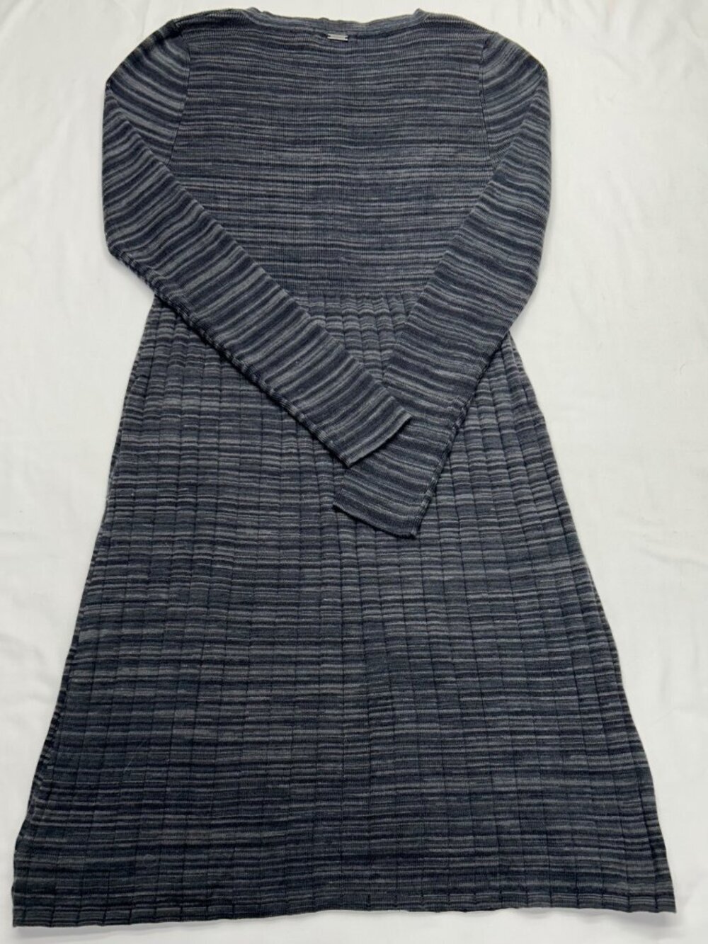 Prana Leandra Dress NWT Women's XL Black/Gray Button Front Placket - Picture 7 of 16